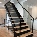Metal Wire Elevated Deck Railings with Wood Finishes: Combining Strength and Style