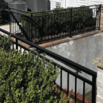 Powder-Coated Aluminum Railings for a Classic Oyster Bay Home